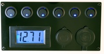 12V 6 Switch Panell