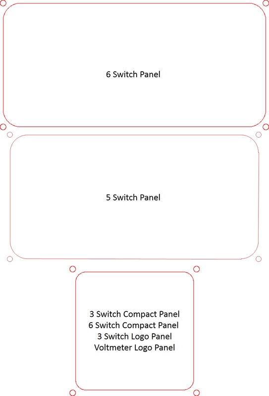 Switch Panel Cutting Templates